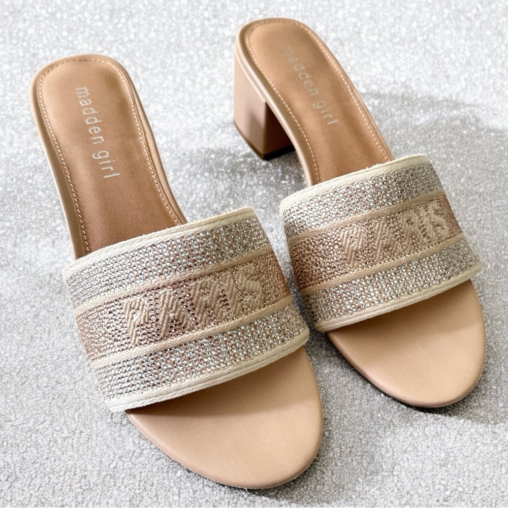 Madden girl Paris gemstone heels women’s size 7